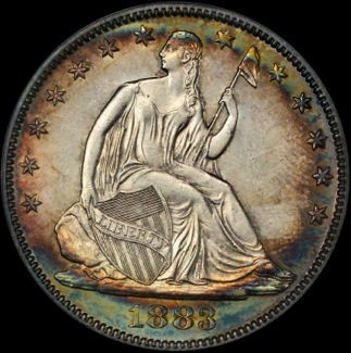 Seated Half Obverse