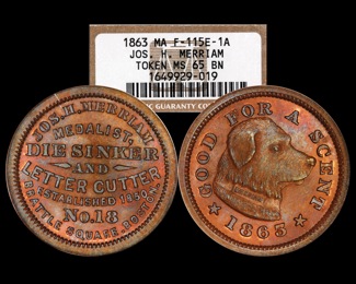 1867 Merriam Token
