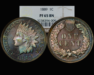 1889 IHC NGC PF65BN